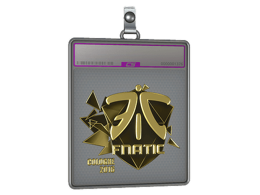 Sticker Slab | Fnatic (Gold) | Cologne 2016