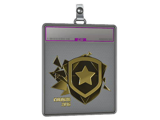 Sticker Slab | Gambit Gaming (Gold) | Cologne 2016