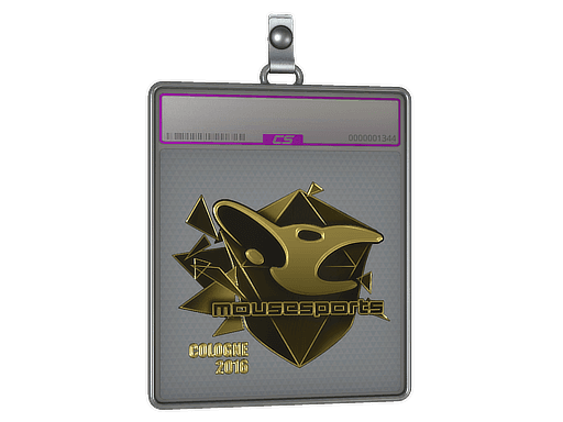 Sticker Slab | mousesports (Gold) | Cologne 2016