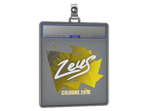 Sticker Slab | Zeus | Cologne 2016