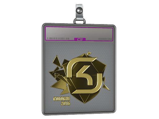 Sticker Slab | SK Gaming (Gold) | Cologne 2016