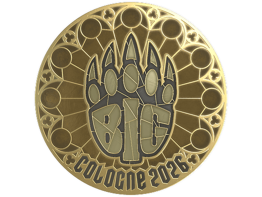 Sticker | BIG (Gold) | Cologne 2026