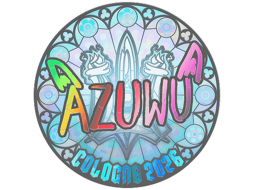 Sticker | AZUWU (Holo) | Cologne 2026