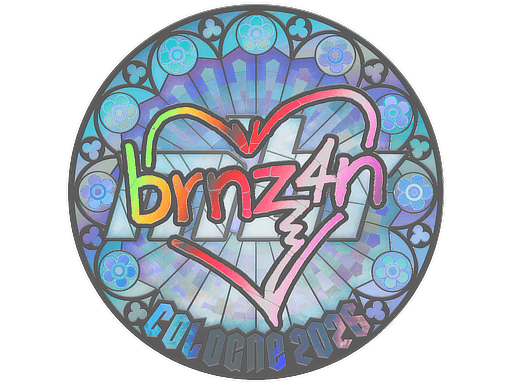 Sticker | brnz4n (Holo) | Cologne 2026