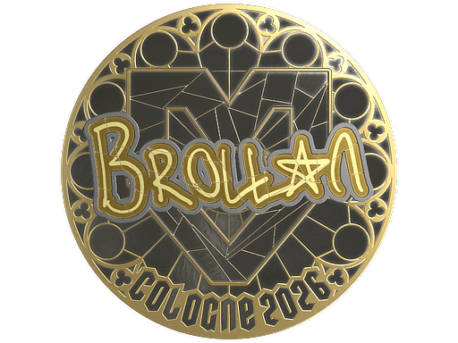 Sticker | Brollan (Gold) | Cologne 2026