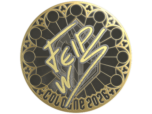 Sticker | felps (Gold) | Cologne 2026
