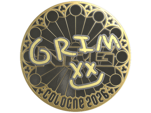 Sticker | Grim (Gold) | Cologne 2026