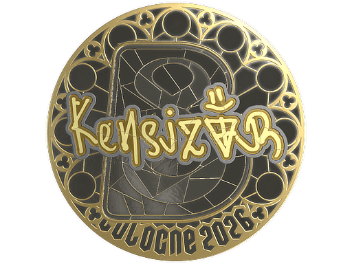 Sticker | kensizor (Gold) | Cologne 2026