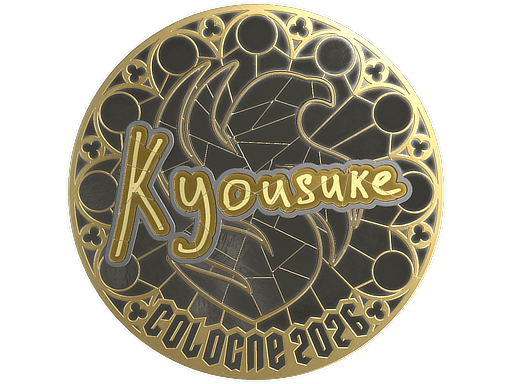 Sticker | kyousuke (Gold) | Cologne 2026