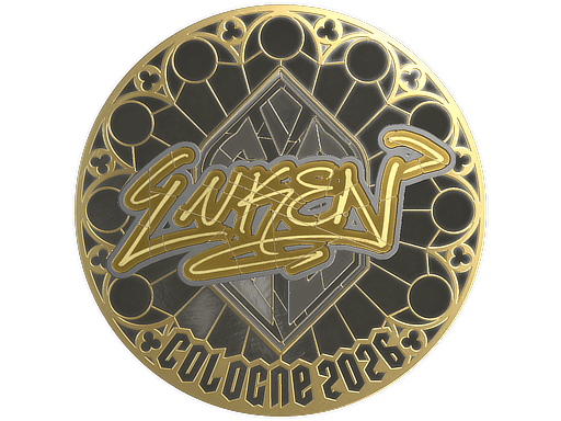 Sticker | luken (Gold) | Cologne 2026