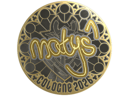Sticker | MATYS (Gold) | Cologne 2026