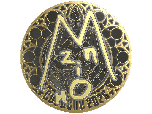 Sticker | mzinho (Gold) | Cologne 2026