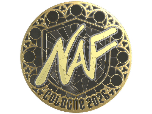 Sticker | NAF (Gold) | Cologne 2026