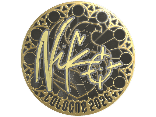 Sticker | NiKo (Gold) | Cologne 2026
