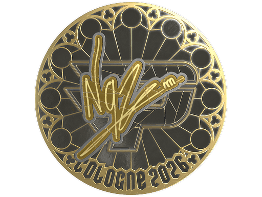 Sticker | NQZ (Gold) | Cologne 2026