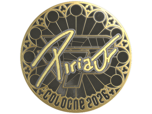 Sticker | piriajr (Gold) | Cologne 2026