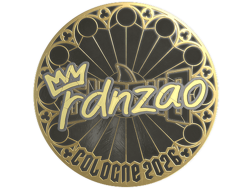 Sticker | rdnzao (Gold) | Cologne 2026