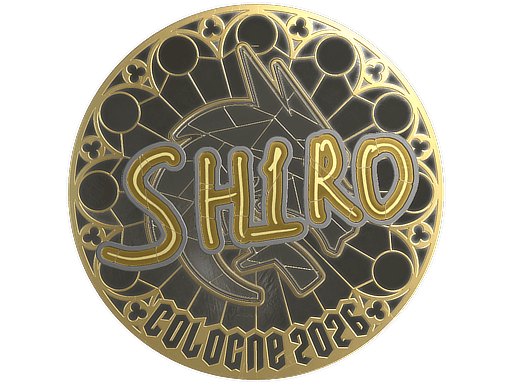 Sticker | sh1ro (Gold) | Cologne 2026