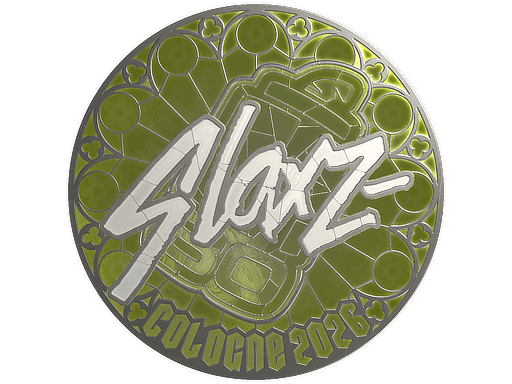 Sticker | slaxz- (Foil) | Cologne 2026