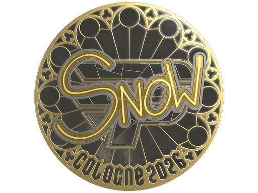 Sticker | snow (Gold) | Cologne 2026