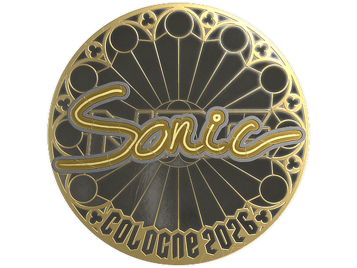 Sticker | Sonic (Gold) | Cologne 2026