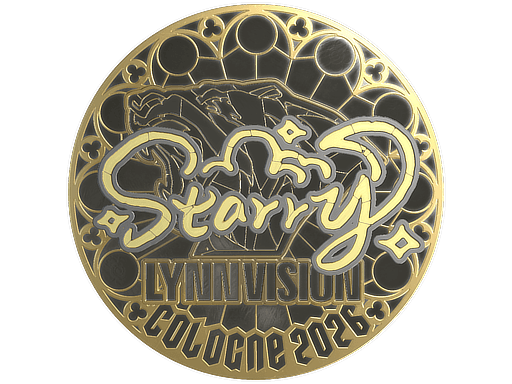 Sticker | Starry (Gold) | Cologne 2026
