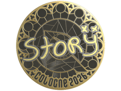 Sticker | story (Gold) | Cologne 2026