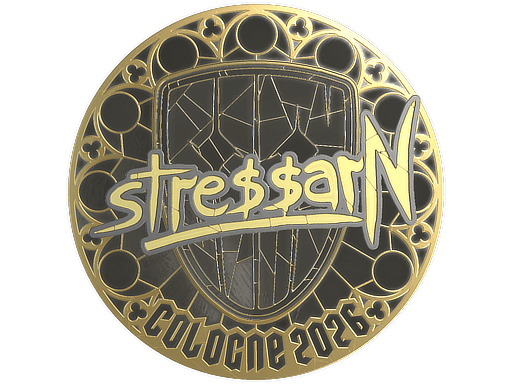 Sticker | stressarN (Gold) | Cologne 2026