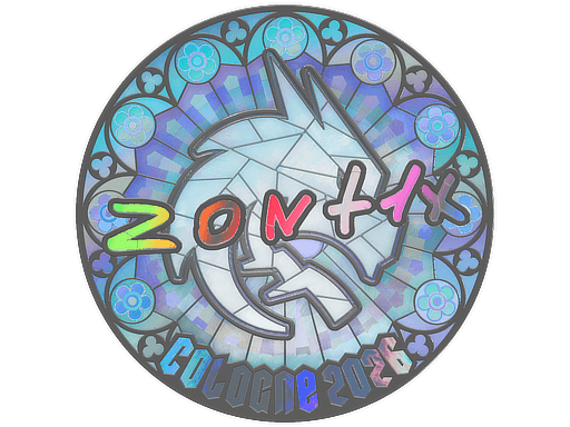 Sticker | zont1x (Holo) | Cologne 2026