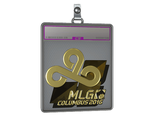 Sticker Slab | Cloud9 (Gold) | MLG Columbus 2016