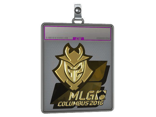 Sticker Slab | G2 Esports (Gold) | MLG Columbus 2016