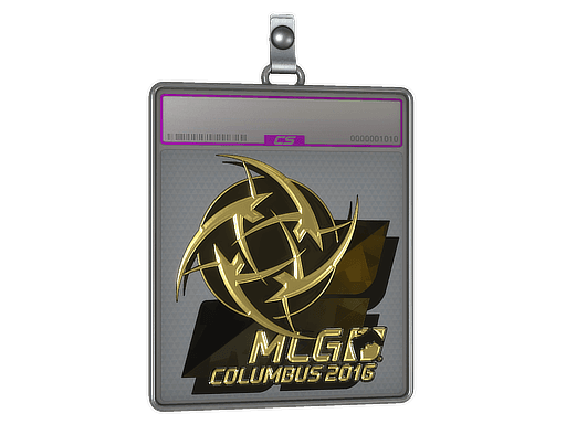 Sticker Slab | Ninjas in Pyjamas (Gold) | MLG Columbus 2016