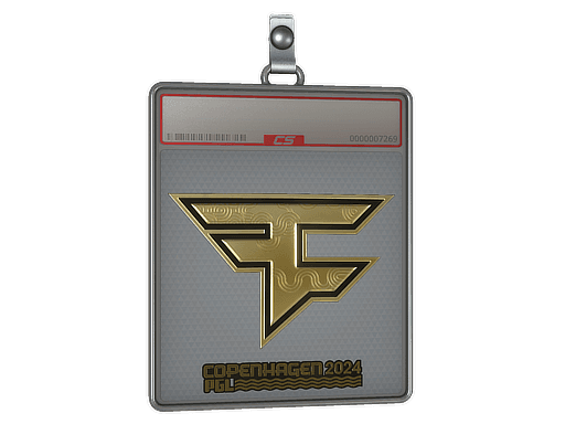Sticker Slab | FaZe Clan (Gold) | Copenhagen 2024