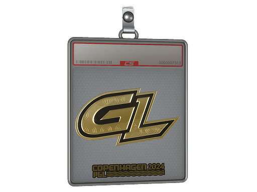Sticker Slab | GamerLegion (Gold) | Copenhagen 2024
