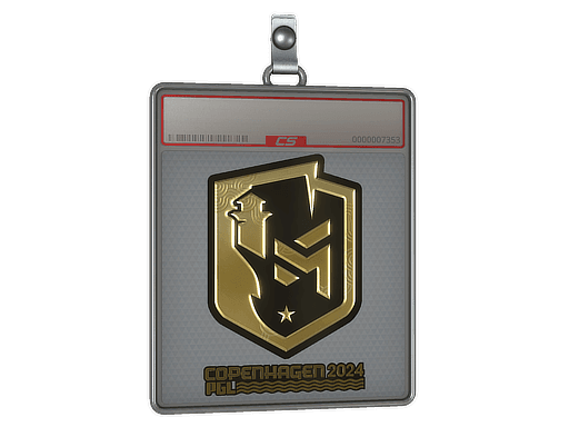 Sticker Slab | PGL (Gold) | Copenhagen 2024
