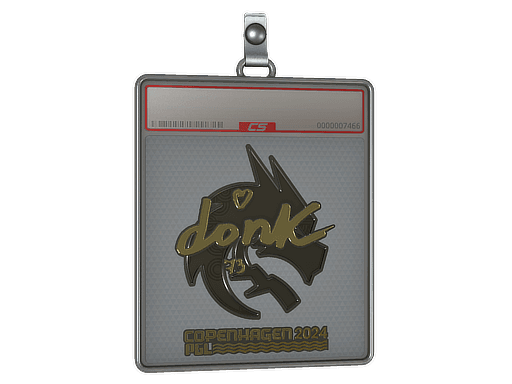 Sticker Slab | donk (Gold) | Copenhagen 2024