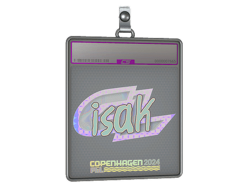 Sticker Slab | isak (Holo) | Copenhagen 2024