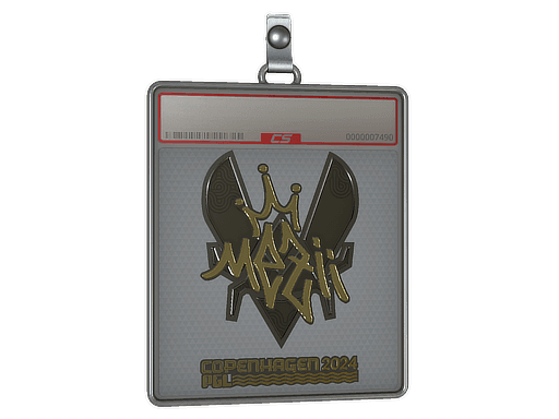Sticker Slab | mezii (Gold) | Copenhagen 2024