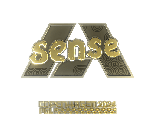 Sticker | sense (Gold) | Copenhagen 2024