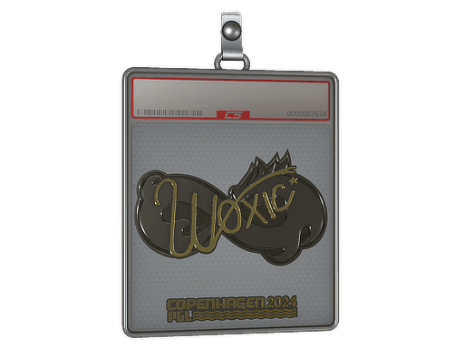 Sticker Slab | woxic (Gold) | Copenhagen 2024