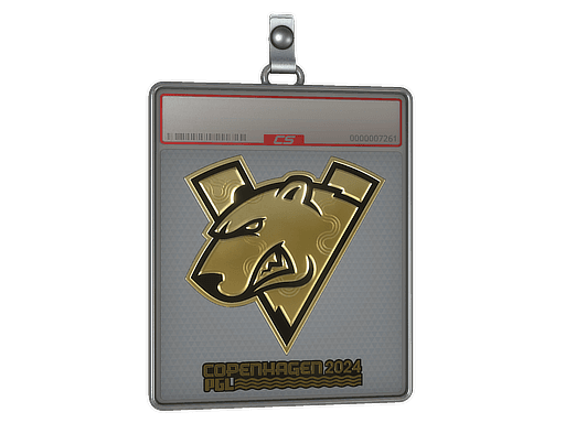 Sticker Slab | Virtus.pro (Gold) | Copenhagen 2024