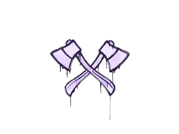 Sealed Graffiti | X-Axes (Monster Purple)