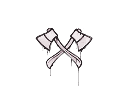 Sealed Graffiti | X-Axes (War Pig Pink)