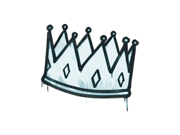 Sealed Graffiti | King Me (Wire Blue)
