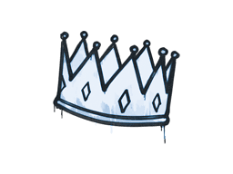 Sealed Graffiti | King Me (Monarch Blue)