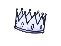 Sealed Graffiti | King Me (SWAT Blue)