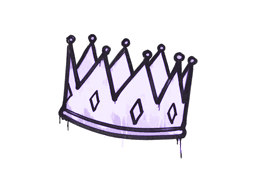 Sealed Graffiti | King Me (Monster Purple)