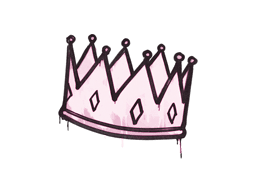 Sealed Graffiti | King Me (Princess Pink)