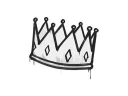 Sealed Graffiti | King Me (Shark White)