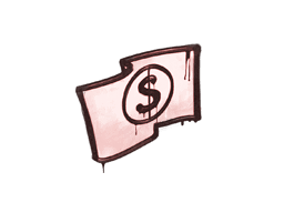 Sealed Graffiti | Keep the Change (Brick Red)
